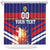 Custom Denmark Football Shower Curtain Come On Danish Dynamite