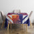 Custom Denmark Football Tablecloth Come On Danish Dynamite