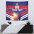 Custom Denmark Football Tapestry Come On Danish Dynamite