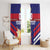 Custom Denmark Football Window Curtain Come On Danish Dynamite