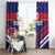 Custom Denmark Football Window Curtain Come On Danish Dynamite