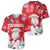 Canada Christmas Baseball Jersey Santa Play Hockey - Winter Forest - Wonder Print Shop