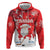 Canada Christmas Hoodie Santa Play Hockey - Winter Forest - Wonder Print Shop