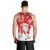 Canada Christmas Men Tank Top Santa Play Hockey - Winter Forest - Wonder Print Shop