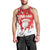 Canada Christmas Men Tank Top Santa Play Hockey - Winter Forest - Wonder Print Shop