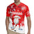 Canada Christmas Rugby Jersey Santa Play Hockey - Winter Forest