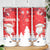 Canada Christmas Skinny Tumbler Santa Play Hockey - Winter Forest