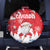 Canada Christmas Spare Tire Cover Santa Play Hockey - Winter Forest