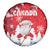 Canada Christmas Spare Tire Cover Santa Play Hockey - Winter Forest