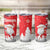 Canada Christmas Tumbler Cup Santa Play Hockey - Winter Forest