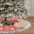 Personalized Canada Moose Tree Skirt Maple Leaf Christmas Lightning Art