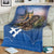 Slovakia Bojnice Castle Blanket Golden Eagle With Slovak Pattern