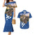 Slovakia Bojnice Castle Couples Matching Mermaid Dress and Hawaiian Shirt Golden Eagle With Slovak Pattern - Wonder Print Shop