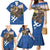 Slovakia Bojnice Castle Family Matching Mermaid Dress and Hawaiian Shirt Golden Eagle With Slovak Pattern - Wonder Print Shop