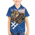 Slovakia Bojnice Castle Family Matching Puletasi and Hawaiian Shirt Golden Eagle With Slovak Pattern - Wonder Print Shop