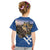 Slovakia Bojnice Castle Kid T Shirt Golden Eagle With Slovak Pattern - Wonder Print Shop