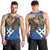 Slovakia Bojnice Castle Men Tank Top Golden Eagle With Slovak Pattern - Wonder Print Shop