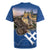 Slovakia Bojnice Castle Rugby Jersey Golden Eagle With Slovak Pattern - Wonder Print Shop