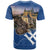 Slovakia Bojnice Castle T Shirt Golden Eagle With Slovak Pattern - Wonder Print Shop