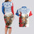 Slovakia Restoration Day 1993 Couples Matching Long Sleeve Bodycon Dress and Hawaiian Shirt Tatra Chamois With Red Rose - Wonder Print Shop