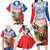 Slovakia Restoration Day 1993 Family Matching Long Sleeve Bodycon Dress and Hawaiian Shirt Tatra Chamois With Red Rose - Wonder Print Shop