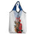 Slovakia Restoration Day 1993 Grocery Bag Tatra Chamois With Red Rose