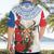 Slovakia Restoration Day 1993 Hawaiian Shirt Tatra Chamois With Red Rose - Wonder Print Shop