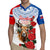 Slovakia Restoration Day 1993 Rugby Jersey Tatra Chamois With Red Rose - Wonder Print Shop