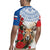 Slovakia Restoration Day 1993 Rugby Jersey Tatra Chamois With Red Rose - Wonder Print Shop