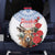 Slovakia Restoration Day 1993 Spare Tire Cover Tatra Chamois With Red Rose - Wonder Print Shop