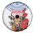 Slovakia Restoration Day 1993 Spare Tire Cover Tatra Chamois With Red Rose - Wonder Print Shop