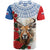 Slovakia Restoration Day 1993 T Shirt Tatra Chamois With Red Rose - Wonder Print Shop