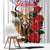 Slovakia Restoration Day 1993 Window Curtain Tatra Chamois With Red Rose - Wonder Print Shop