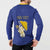 Personalized Bosnia and Herzegovina Independence Day Button Sweatshirt Golden Eagle With Lilium Bosniacum