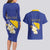 Personalized Bosnia and Herzegovina Independence Day Couples Matching Long Sleeve Bodycon Dress and Hawaiian Shirt Golden Eagle With Lilium Bosniacum