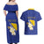 Personalized Bosnia and Herzegovina Independence Day Couples Matching Off Shoulder Maxi Dress and Hawaiian Shirt Golden Eagle With Lilium Bosniacum