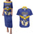 Personalized Bosnia and Herzegovina Independence Day Couples Matching Puletasi and Hawaiian Shirt Golden Eagle With Lilium Bosniacum