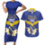 Personalized Bosnia and Herzegovina Independence Day Couples Matching Short Sleeve Bodycon Dress and Hawaiian Shirt Golden Eagle With Lilium Bosniacum