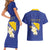 Personalized Bosnia and Herzegovina Independence Day Couples Matching Short Sleeve Bodycon Dress and Hawaiian Shirt Golden Eagle With Lilium Bosniacum