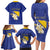 Personalized Bosnia and Herzegovina Independence Day Family Matching Long Sleeve Bodycon Dress and Hawaiian Shirt Golden Eagle With Lilium Bosniacum