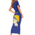 Personalized Bosnia and Herzegovina Independence Day Family Matching Short Sleeve Bodycon Dress and Hawaiian Shirt Golden Eagle With Lilium Bosniacum