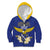 Personalized Bosnia and Herzegovina Independence Day Kid Hoodie Golden Eagle With Lilium Bosniacum