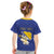 Personalized Bosnia and Herzegovina Independence Day Kid T Shirt Golden Eagle With Lilium Bosniacum