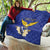 Personalized Bosnia and Herzegovina Independence Day Quilt Golden Eagle With Lilium Bosniacum - Wonder Print Shop