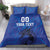 Custom Bosnia and Herzegovina Football Bedding Set The Dragons Go Champions