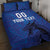 Custom Bosnia and Herzegovina Football Quilt Bed Set The Dragons Go Champions - Wonder Print Shop