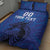 Custom Bosnia and Herzegovina Football Quilt Bed Set The Dragons Go Champions - Wonder Print Shop