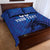 Custom Bosnia and Herzegovina Football Quilt Bed Set The Dragons Go Champions - Wonder Print Shop