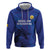 Custom Bosnia and Herzegovina Football Zip Hoodie The Dragons Go Champions - Wonder Print Shop