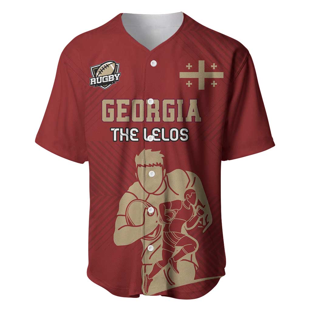 Custom Georgia Rugby Baseball Jersey The Lelos Go Champions